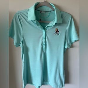 NWT Under Armour Golf Shirt Medium Fitted
